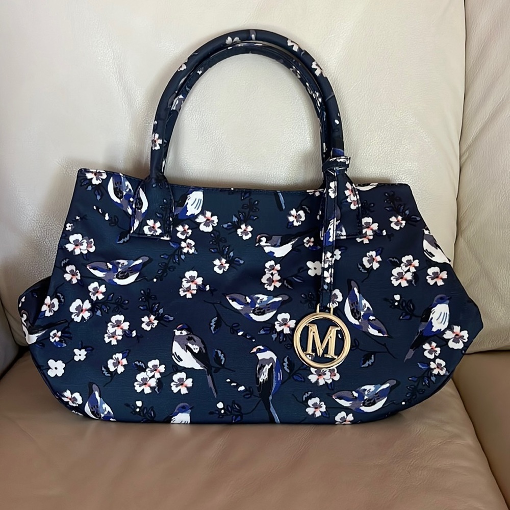 Bird Satchel Purse w/ Strap